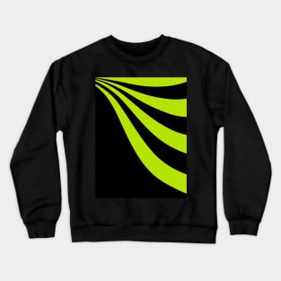 Lime wave Crewneck Sweatshirt